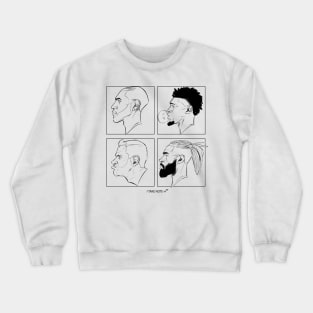 Take Note - Jazz Quad BW Crewneck Sweatshirt